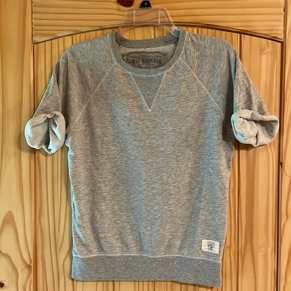 True Religion short sleeve sweatshirt - Picture 1 of 9